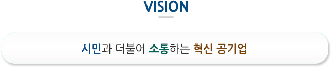 시민과 더불어 소통하는 혁신 공기업