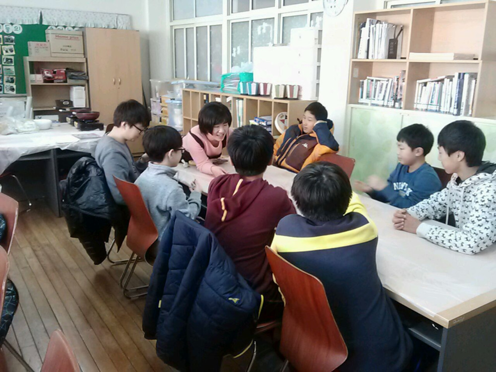 2014. NO1.  마산동중학교 첫번째 재능기부 봉사활동  _1
