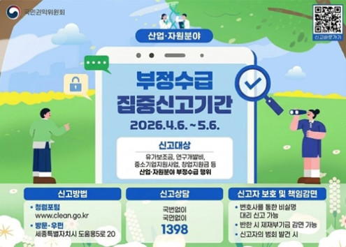 부정수급 집중신고 아래 숨김 텍스트로 제공