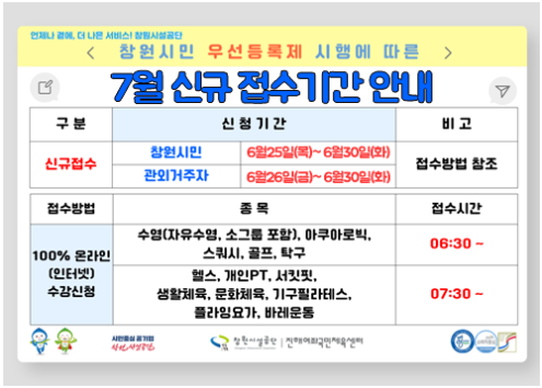 5월 접수 아래 숨김 텍스트로 제공