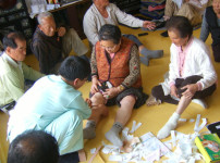 경로당 사업 - 테이핑 요법 및 요통교실 실시 게시물 미리보기 사진