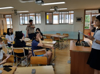 2017년 8월 마산의신여자중학교- 미디어영상교육 -UCC제작교육