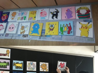 마산무학여자중학교 팝아트 재능기부 봉사활동  '학교꾸미기' 게시물 미리보기 사진